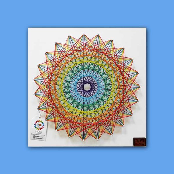 Mandala 6 colores 30X30